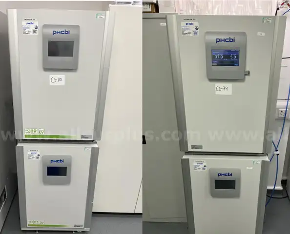4 x PHCbi Incubators MCO-170AICUV-PE