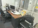 Office Furniture - One Desk and One Book Shelf