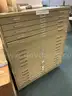 Office Furniture - Drafting Desk, Flat Filing Cabinet, Vertical Filing Cabinet