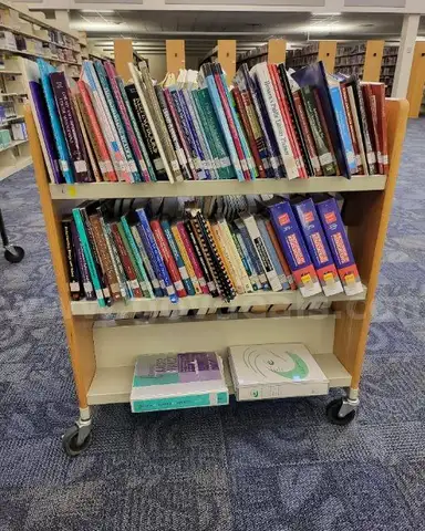 Lot of approx 360 Library Reference books