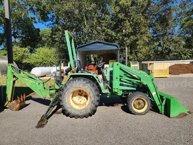 2003 John Deere 790 4x4 Tractor with Attachments