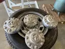 4 - Firestone LT245/70R17 Tires with Rims