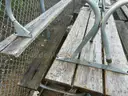 (Lot 1 of 3) Three Wooden &#x26; Metal Picnic Tables