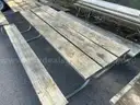(Lot 2 of 3) Three Wooden &#x26; Metal Picnic Tables