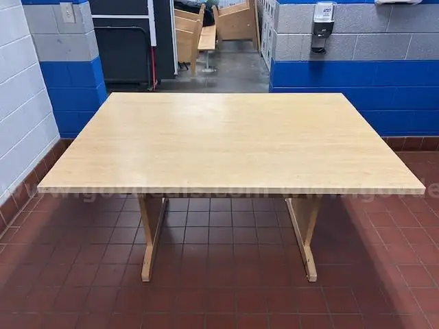 4  Gently Used Rectangular  Art Tables