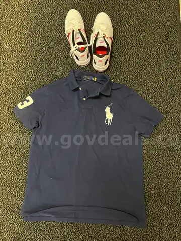 POLO SHIRT &#x26; AND ATHLETIC SHOES