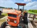 KUBOTA TRACTOR AND BUSH HOG SHREDDER