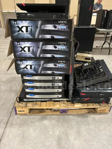 Confiscated Various Audio Equipment