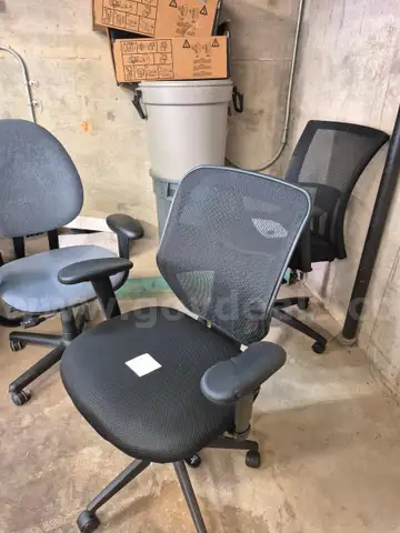 Assorted chairs