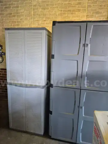 Storage Rack and Cabinets
