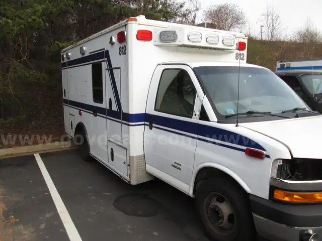 2018 Chevy Express 4500 Ambulance