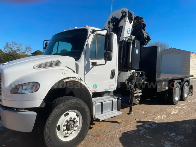 2018 Freightliner M2 106 Knuckle Boom Flatbed