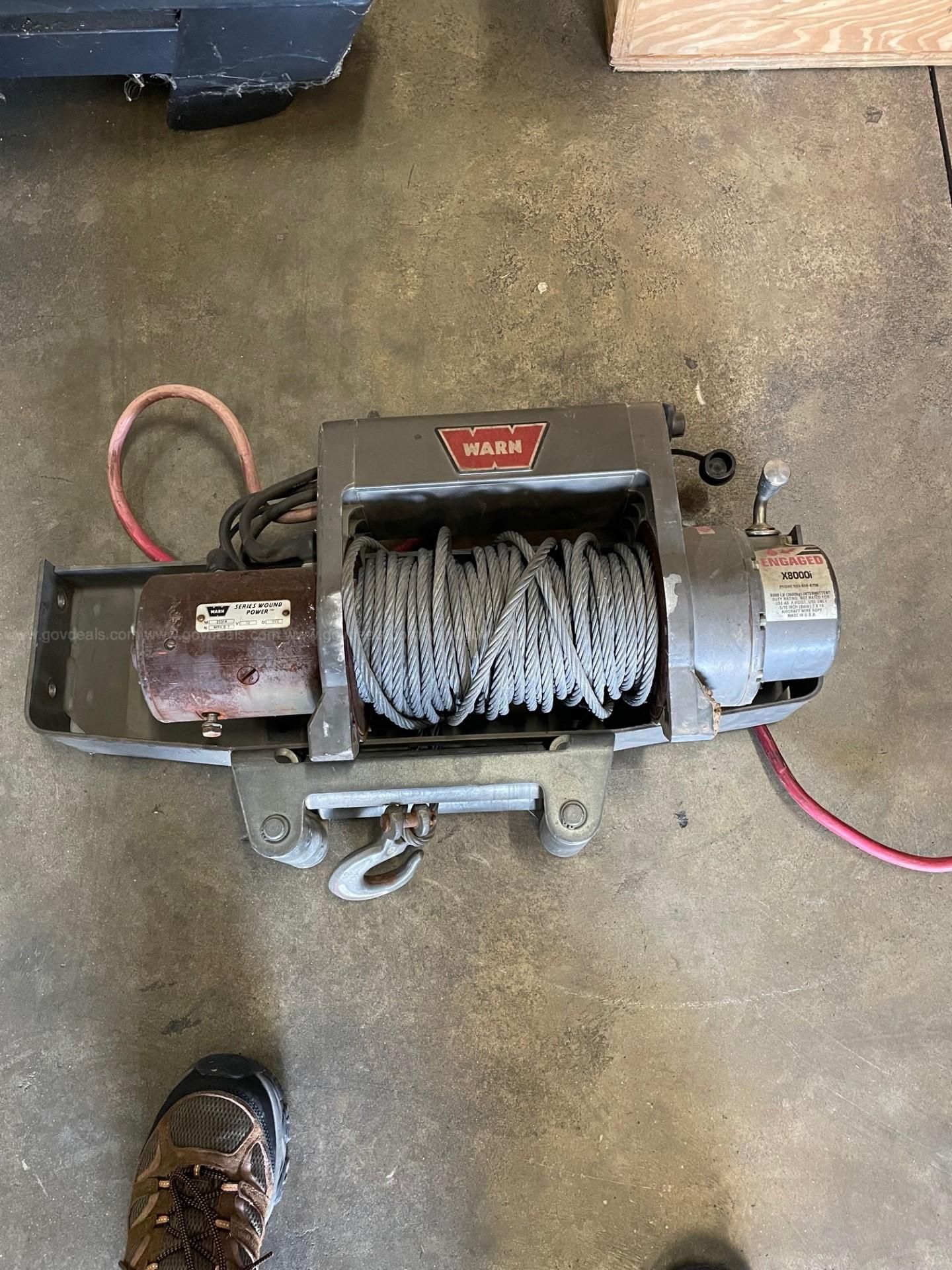 x8000i warn ウォーン winch ウインチ ランクル ジムニー等に