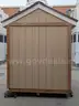Shed #4 6ft Wide x 8ft Long x Approximately 9ft tall (Left Swinging Door)