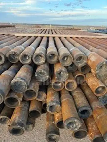 Drill Pipe, 31.8ft Length, 5in OD, 1 Joint HWDP, 267 Joints