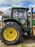 2015 John Deere 6105M Tractor with Diamond Flail Mower