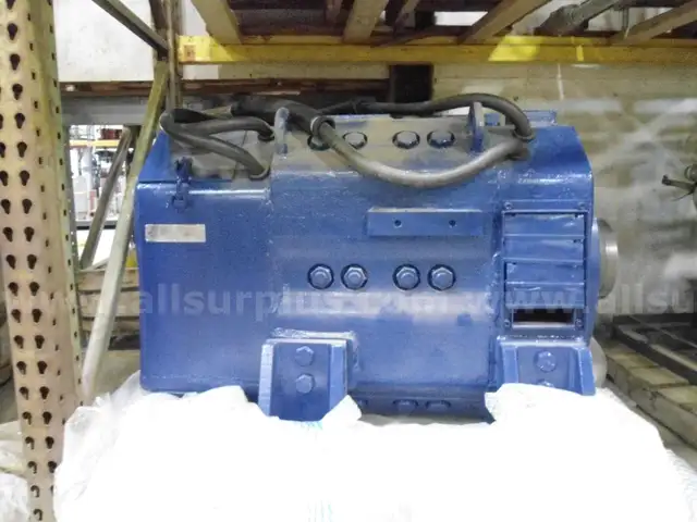 Traction Motor, DC, 480V, 60Hz, 1200 RPM, 3 Phase, D-79-MB, ODP Style, Series Wound, Qty 1