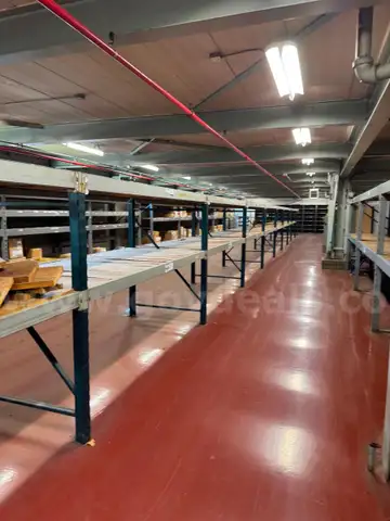 PALLET RACKING APPROXIMATLY 15 RACKS (DISASEMBLED READY FOR SHIPPING)