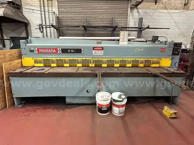 NIAGARA IF-10-1/4 HYDRAULIC SHEAR