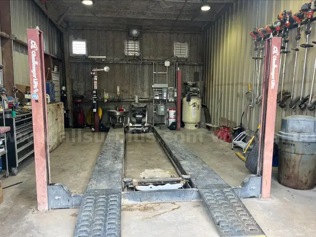 2016 Challenger 4 Post Vehicle Lift, Used