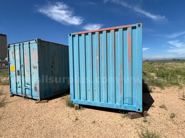 Shipping Containers, Enclosed, Genstar, 20ft x 8ft x 8.5ft, Qty 2
