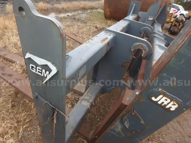 Fork Attachment, GEM Model CF 418, 7in x 96in Forks, Qty 1