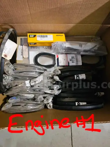 Lot of 38 items / 323 total pieces of Natural Gas Compressor parts