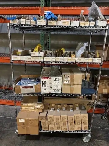 Lot of 54 Items (1435 pieces) of parts for gas compressor package maintenance
