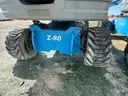 2015 Genie Articulating Boom Lift, Model Z80/60, 78ft Max Platform Height, Qty 1.
