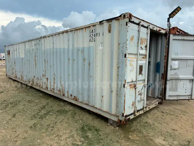 Shipping Container, 40ft, W/ Contents, Year 1998, Qty 1