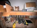 Shipping Container, 40ft, W/ Contents, Tool Shed, Year 1998, Qty 1