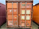 Shipping Container, 40ft, W/ Contents, Tool Shed, Year 1998, Qty 1
