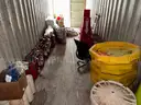 Shipping Container, 40ft, W/ Contents, Tool Shed, Year 1998, Qty 1