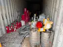 Shipping Container, 40ft, W/ Contents, Tool Shed, Year 1998, Qty 1