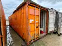 Shipping Container, 40ft, W/ Contents, Tool Shed, Year 1998, Qty 1