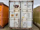 Shipping Container, 40ft, W/ Contents, Tool Shed, Year 1997, Qty 1