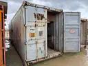 Shipping Container, 40ft, W/ Contents, Tool Shed, Year 1997, Qty 1