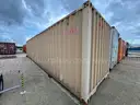 Shipping Container, 40ft, W/ Contents, Tool Shed, Year 1997, Qty 1