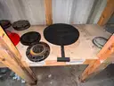 Shipping Container, 40ft, W/ Contents, Tool Shed, Year 1997, Qty 1