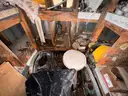 Shipping Container, 40ft, W/ Contents, Tool Shed, Year 1998, Qty 1