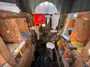 Shipping Container, 40ft, W/ Contents, Tool Shed, Year 1998, Qty 1