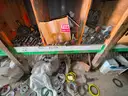 Shipping Container, 40ft, W/ Contents, Tool Shed, Year 1998, Qty 1
