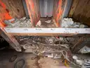 Shipping Container, 40ft, W/ Contents, Tool Shed, Year 1998, Qty 1