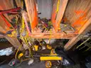 Shipping Container, 40ft, W/ Contents, Tool Shed, Year 1998, Qty 1