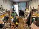 Shipping Container, 40ft, W/ Contents, Tool Shed, Year 1998, Qty 1