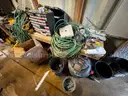 Shipping Container, 40ft, W/ Contents, Tool Shed, Year 1998, Qty 1