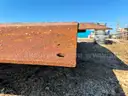 Laminated Mats, Railroad Ties, Concrete Wheel Stops, Steel Plate, 1 LOT