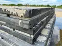 Laminated Mats, Railroad Ties, Concrete Wheel Stops, Steel Plate, 1 LOT