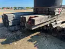 Laminated Mats, Railroad Ties, Concrete Wheel Stops, Steel Plate, 1 LOT