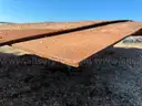 Laminated Mats, Railroad Ties, Concrete Wheel Stops, Steel Plate, 1 LOT